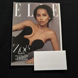 Elle Magazine with Zoë Kravitz Cover